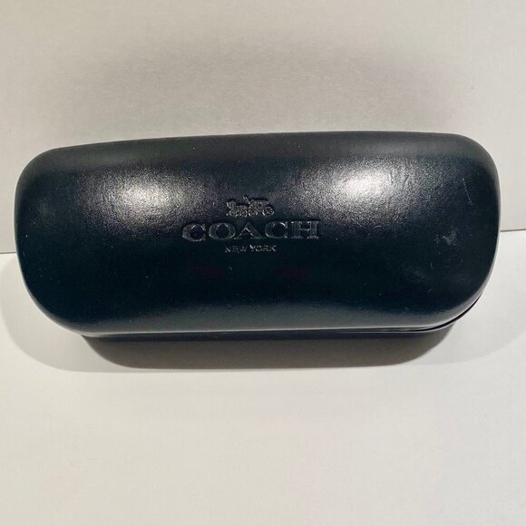 Coach Black Sunglass Case - Picture 1 of 3